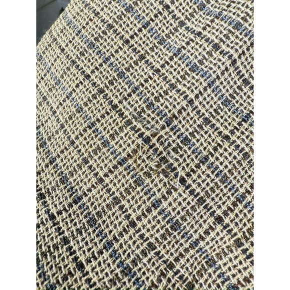 Hugo Boss Tweed Sport Coat Blazer 42L Brown Check Loro Piana Zelander Wool - Picture 12 of 14